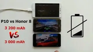 Huawei P10 vs Honor 8: Battery Life/Drain Test!
