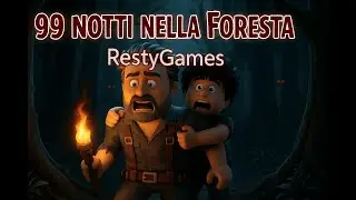 99 NOTTI CONTRO IL CERVO! 🦌 Io e Gabry sopravviviamo nella Foresta di Roblox!
