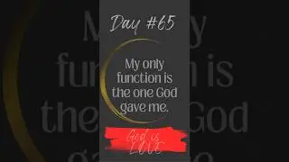 ACIM Lesson 65 ~ My only function is the one God gave me. ~ Grateful Ted #jesus #acim #forgiveness