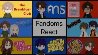 Fandoms react Part 1 | Brian Johnson| The Breakfast Club| (X2 Speed) ★彡
