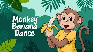 Monkey Banana | Baby Monkey | Monkey Banana Dance | Song for children | Cartoon Thrill