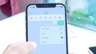 Как нажать &laquo;Возврат&raquo; с помощью ЛЮБОГО эмодзи в сообщениях iOS 18!
