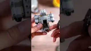 LEGO The Mandalorian Razor Crest Speed Build | LEGO 75321 Microfighter Unboxing and ASMR Build