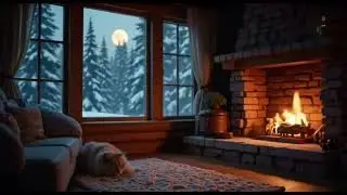 Comforting Firelight and Chill Music to Ease Your Mind