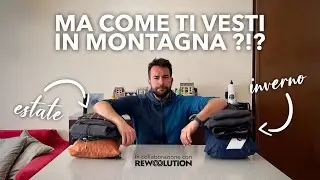 MA COME TI VESTI IN MONTAGNA? La Lana Merino di REWOOLUTION 🧶 è l'unica certezza!