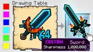Minecraft, But Anything I Draw, I GET! 🔥😱