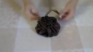 Satin Drawstring Jewelry Pouch