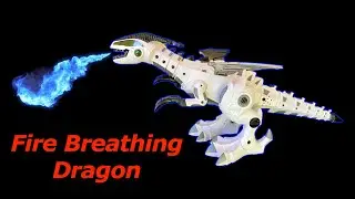 Cool Fire Breathing Walking Dragon In Action | Cool Toys 2022 | Mist Spraying Electric Dragon Toy