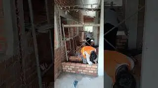 Brick work for shophouse 45BT #construction #architecture #design #building #siteoffice #work #home