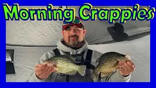 Learning a little bit about basin crappies. (  These fish are Touchy Creatures! )