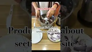 Heavy Duty Blender 6L Grinder Meat Mincer-Pengisar Daging Stainless Steel Mixer #blender #grinder