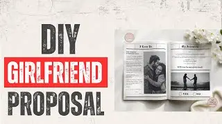 How to Edit a &ldquo;Will You Be My Girlfriend&rdquo; Newspaper in Canva | Romantic Proposal Template