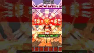 Blood God Of Infinity vs Sentinel Herobrine