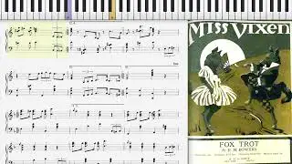Miss Vixen by Robert Hood Bowers (1916, Fox Trot piano)