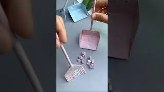 cleaning equipment with paper craft ☺️😊❤️ #shorts #youtubeshorts