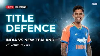 Dress Rehearsal for the T20 World Cup | India takes on New Zealand in a 5 match T20I series