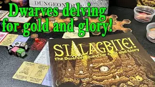Dwarves delving for gold and glory! A review and overview of Stalagbite!
