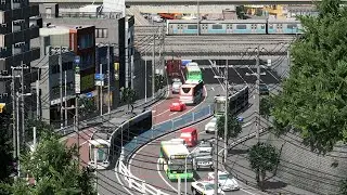 ジオラマを眺める　路面電車編2　cities skylines