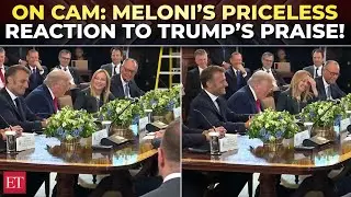 'I never want to speak to Italian press': Giorgia Meloni's hot mic moment with Trump goes viral