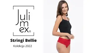 Stringi damskie - Stringi bellie maxi - Julmex - Bielizna damska