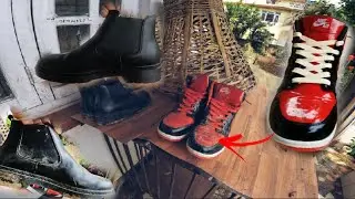 CLEANING MY SHOES 👟 @ashokramjhali2063 