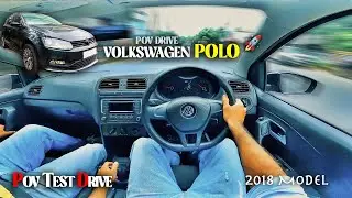 2018 VOLKSWAGEN POLO COMFORTLINE | 1.2L 74BHP | POV DRIVE IN KERALA | VW POLO POV DRIVE |