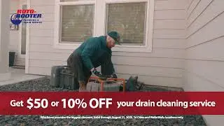 Get $50 or 10% Off Your Drain Cleaning Job