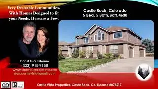 Real estate agent homes for sale in Castle Rock, Colorado