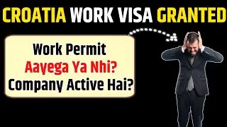 Croatia work permit process | how to check company?| @CroatiaTravelVlog
