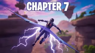 Just Vibing in Fortnite Chapter 7 &ndash; Wingsuit & New POIs LIVE