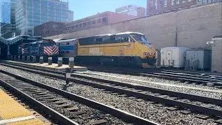Railfanning at Mt prospect and the Chicago OTC! #train #metra #youtube #railfan #railfanning