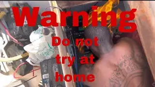 How we installed batteries on sailboat for more than enough power on sailboat.