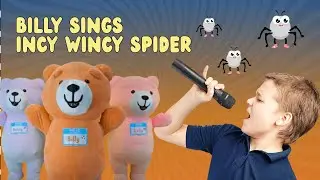 Incy Wincy Spider 🕷️ | Baby Bear Band (Toddler Techno) with Billy Bear