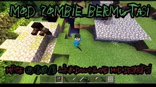 showcase mod @bluecraft733  zombie apocalypse bermutasi gas😨