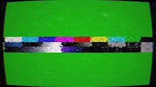 Realistic VHS Effect Green Screen for Authentic Retro Film Looks