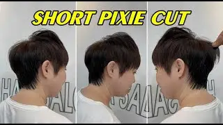Very Short Pixie Cut for Women |  Professional Short Layered Haircut Tutorial (Step-by-Step)