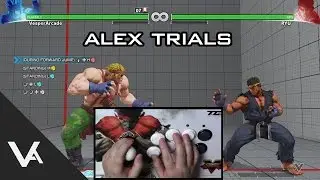 Street Fighter V / 5 Trial Mode - Alex