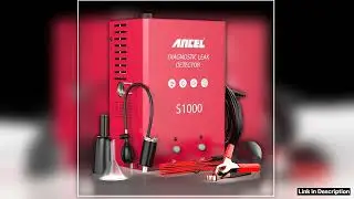 ANCEL S1000 Smoke Leak Detector with Air Pump Car Pipeline Exhaust Gas Analyzer Diagnostic 12V Duty