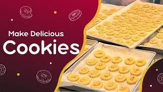 Cashew Nut Cookies | Tasty & Crispy Cashew Nut Cookies