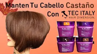 Mantén Tu Cabello Castaño Con Tec Italy || Colores de Otoño || Tec Italy NY