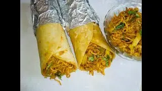 maggie rolls recipe | फ्रैंकी | maggi roll recipe | maggi frankie | maggi roll | maggie frankie