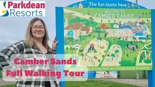 ParkDean Camber Sands | Full Walking and Caravan Tour | March 2024 | All resort activities