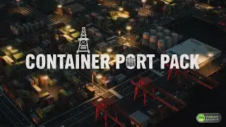 Industrial Container Port Environment Pack | Unity & Unreal Engine