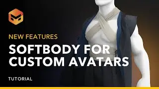 Marvelous Designer 2025.1: Softbody for Custom Avatars
