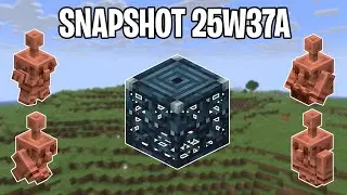Minecraft Snapshot 25w37a - New Gamerule & Better Copper Golems!!
