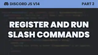 Регистрация и запуск слэш-команд (Discord.js v14)