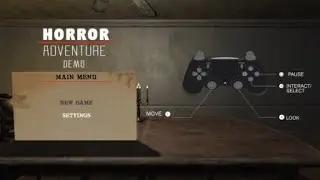 Horror Adventure Demo The Beginning Loading Screen Introduction With Music PlayStation 4🎶👻🧟&zwj;♂️☠️👀😱🤔