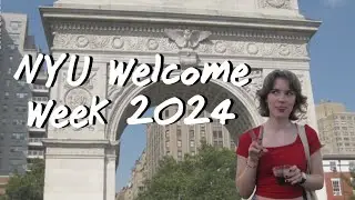 NYU Welcome Week 2024 Vlog!