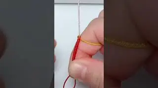 How to Make a Twisted Knot Clasp?#shorts #shortsfeed #diy #handmade #knotskill