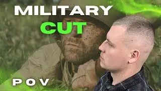 POV Barber Military cut ASMR